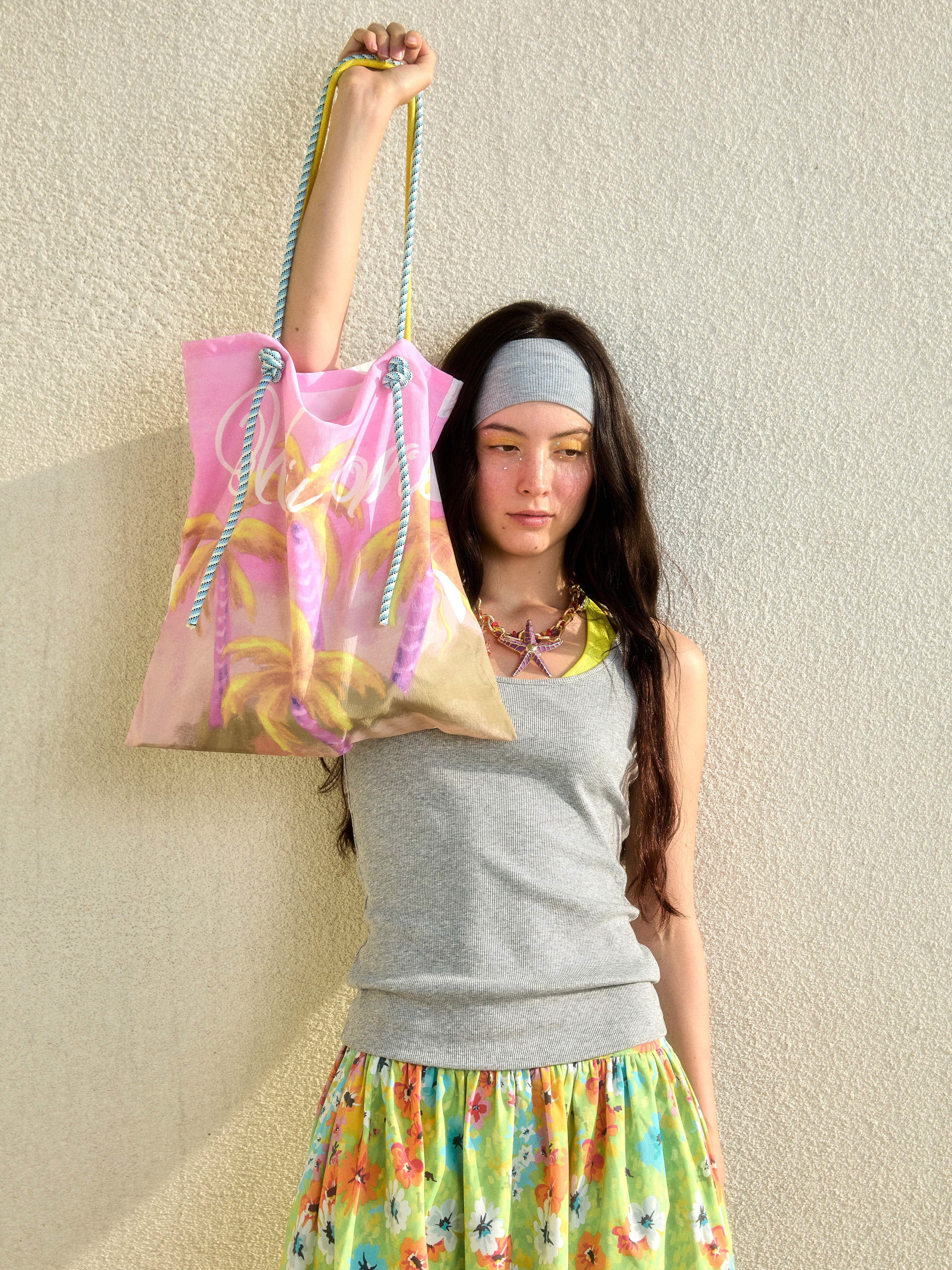 Beach Graphic Tote Bag