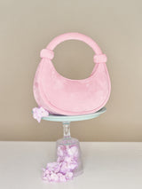 Blush Crescent Shoulder Crossbody Tote