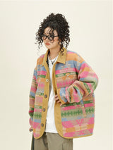 Colorful Ethnic Shirt Jacket
