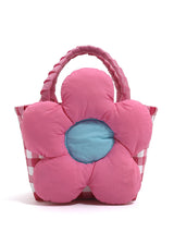 Pink Bloom Woven Tote