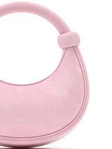 Blush Crescent Shoulder Crossbody Tote