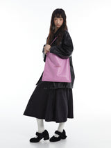 Pink Square Shoulder Tote