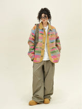 Colorful Ethnic Shirt Jacket