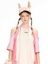 Cutout Colorblock T-Shirt