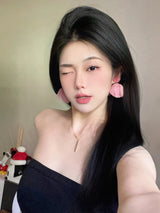 Blossom Heart Drop Earrings
