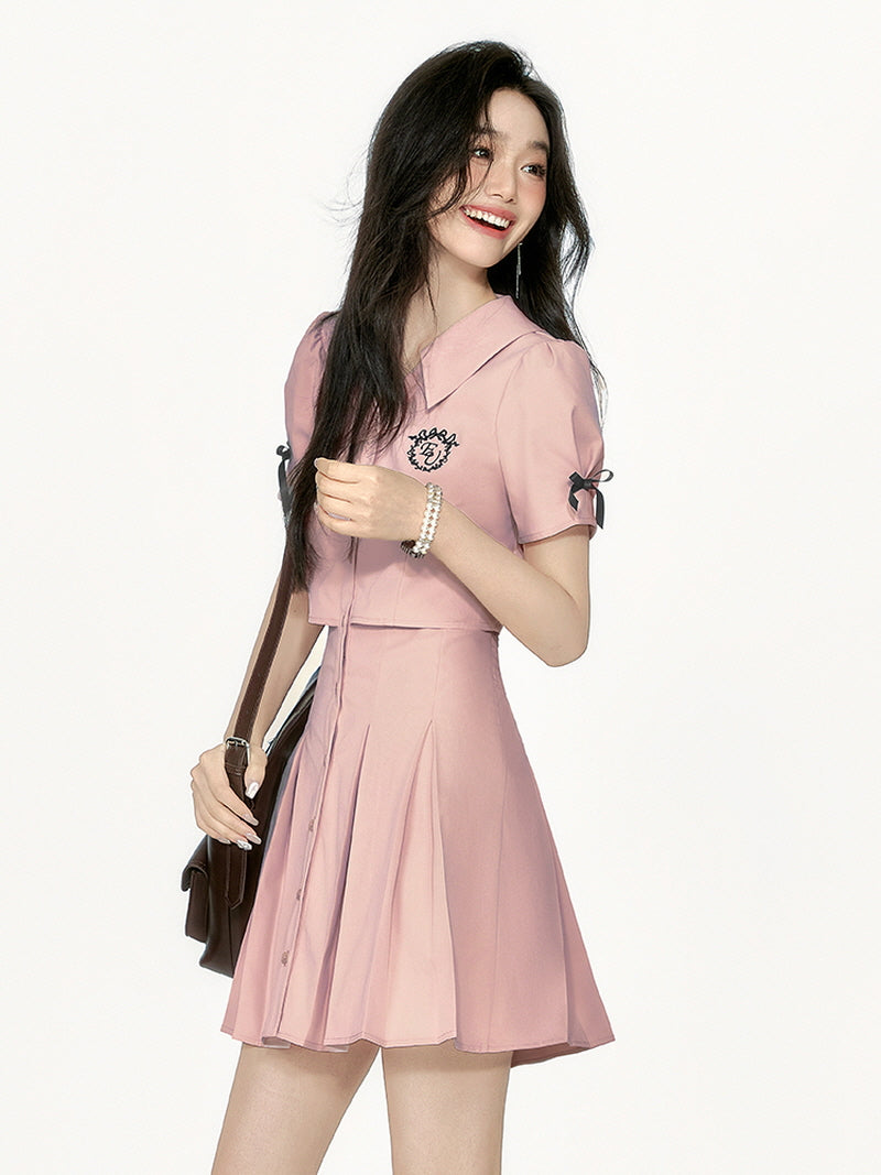Pink Preppy Dress