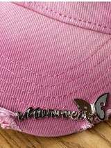 Vintage Butterfly Pink Cap