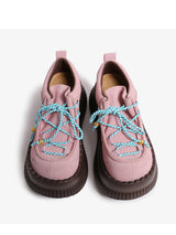 Platform Lace-Up Shoes