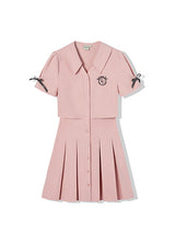Pink Preppy Dress