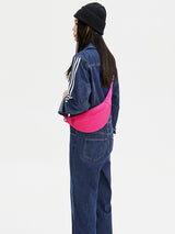 Energetic Pink Crossbody Bag