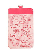 Cute Pink Card Holder