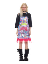 Gradient Apron Skirt
