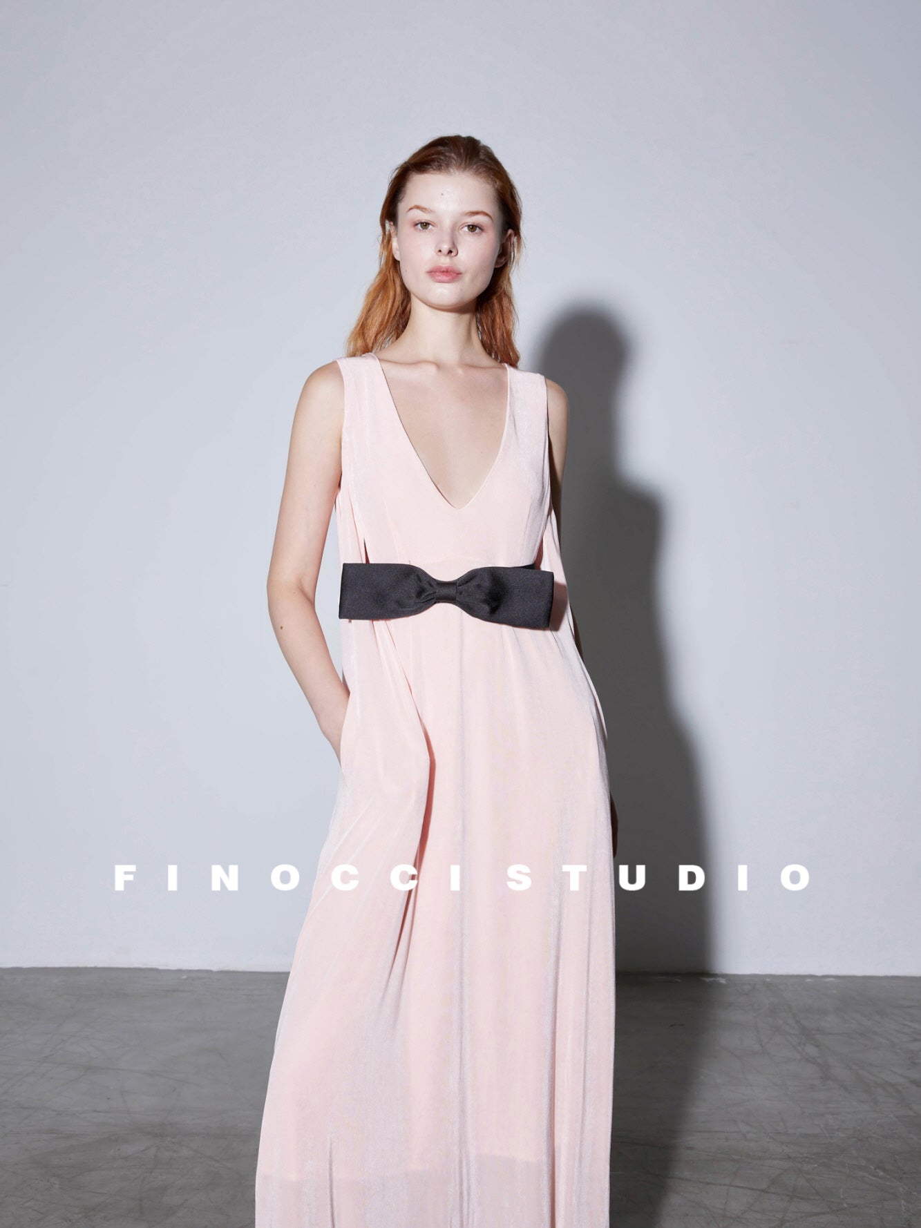 Pleated Maxi Dress