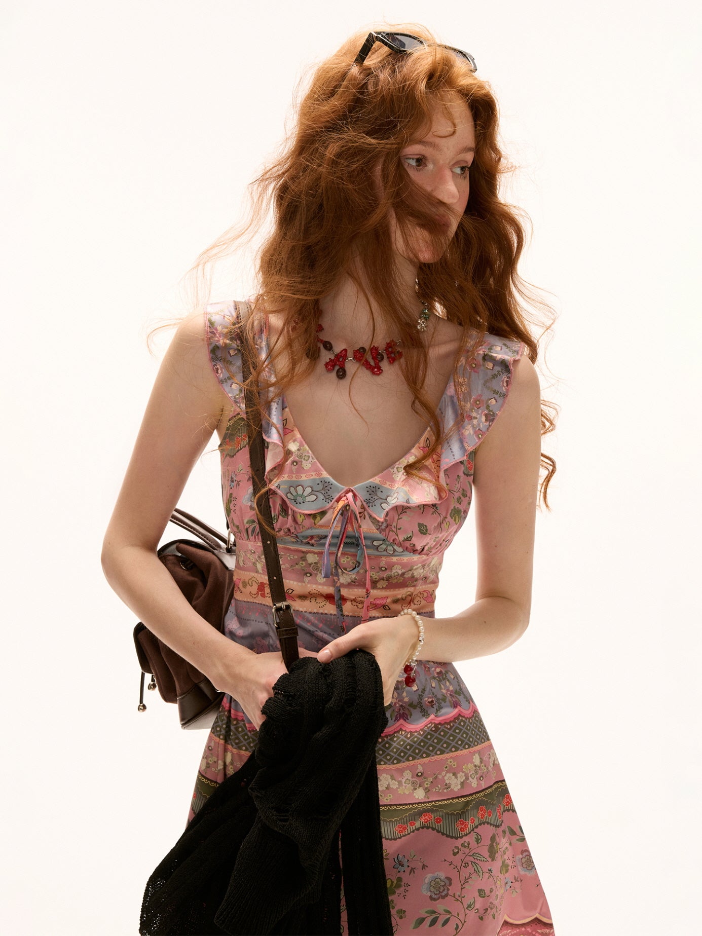 Floral Print Mini Dress