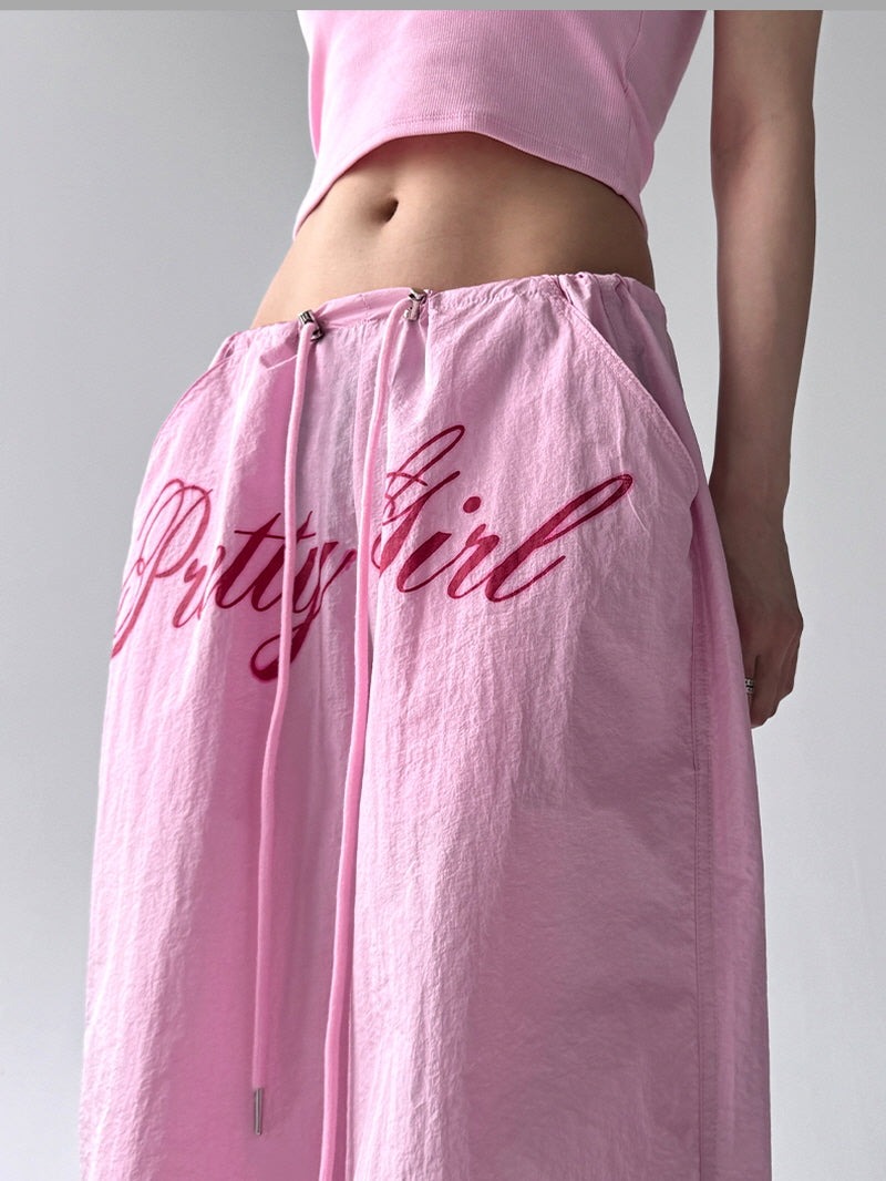Pretty Girl Parachute Pants