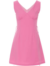 Hot Pink Corsage Mini Dress