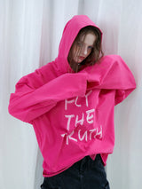Pink Boxy Hoodie