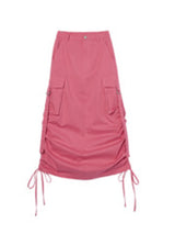 Pink Cargo Skirt