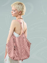 Pink Leopard Tote Bag