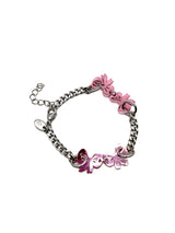 Pink Charm Layered Bracelet Set