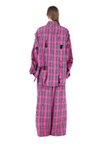 Pink Tartan Check Shirt