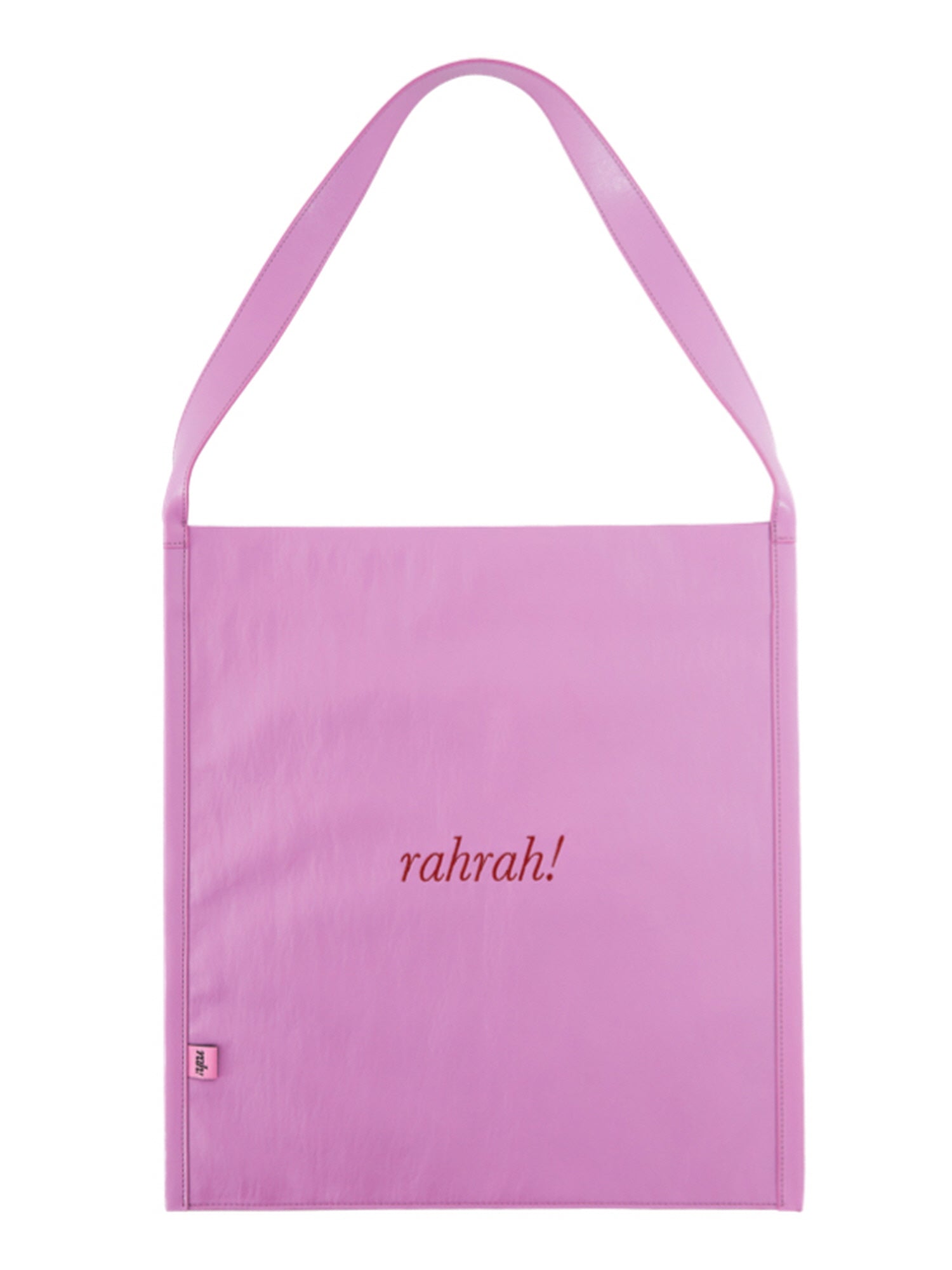 Pink Square Shoulder Tote