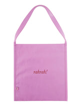 Pink Square Shoulder Tote