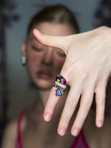 Alphabet Candy Ring Set