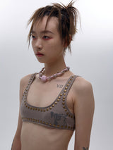 Bold Pink Chain Choker