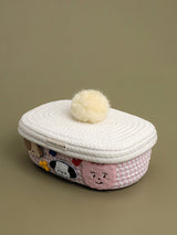 Handmade Puppy Basket
