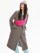 Energetic Pink Crossbody Bag