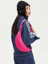 Energetic Pink Crossbody Bag
