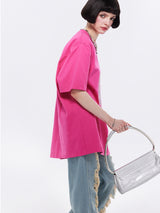 Hot Pink Mystic Cat Tee