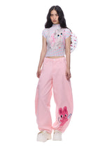 Character Graphic Wide Pants