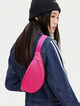 Energetic Pink Crossbody Bag