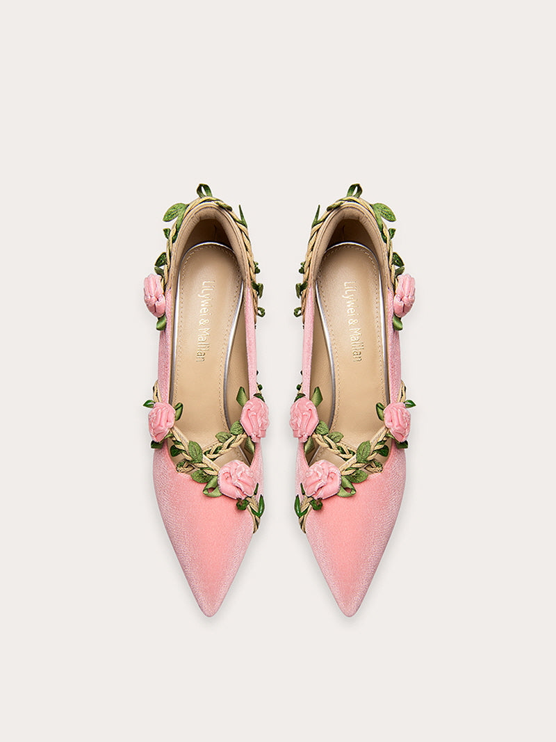 Flower Garden Stiletto Heels