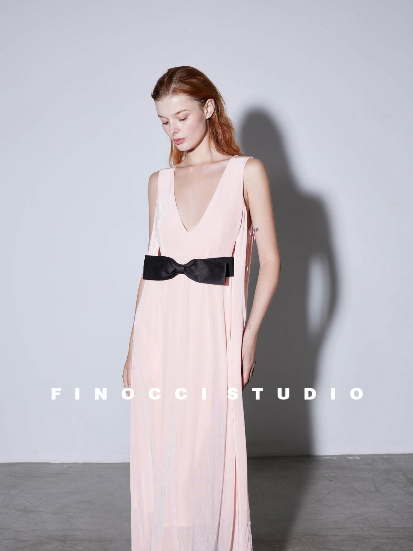 Pleated Maxi Dress