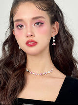 Pink Radiance Pendant Necklace