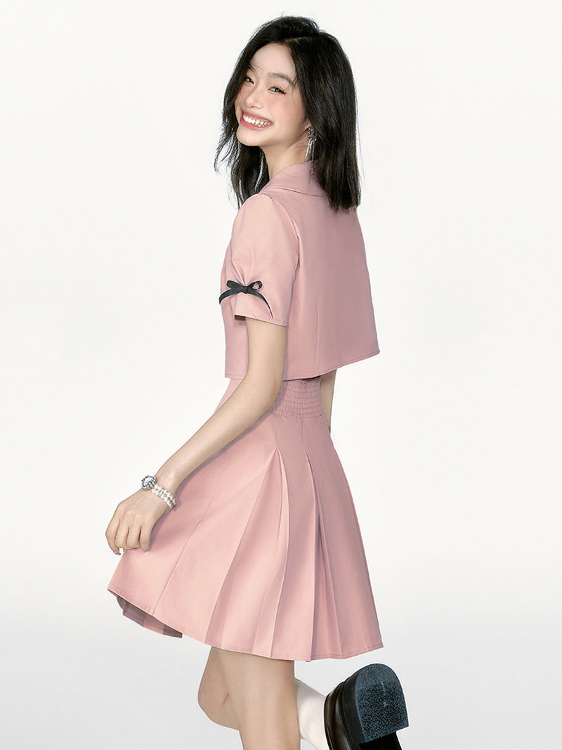 Pink Preppy Dress