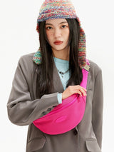 Energetic Pink Crossbody Bag