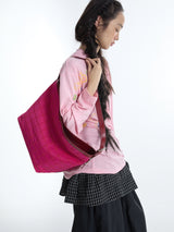 Pink Check Shoulder Bag
