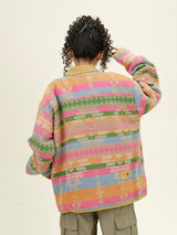 Colorful Ethnic Shirt Jacket