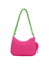 Pink Convertible Shoulder Bag