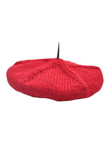 Red Knit Beret