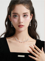 Pink Radiance Pendant Necklace