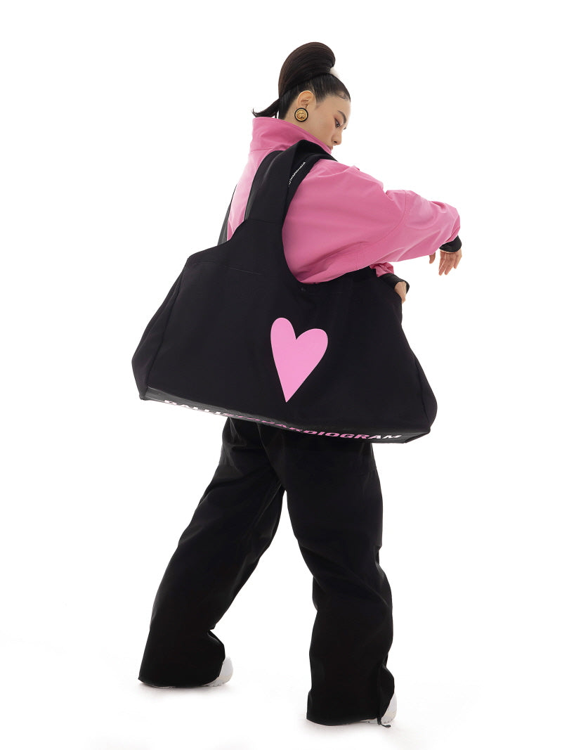 Heart Pop Oversized Shoulder Bag
