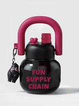 Pink Pop Bubble Grip Stainless Steel Tumbler