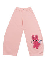 Character Graphic Wide Pants