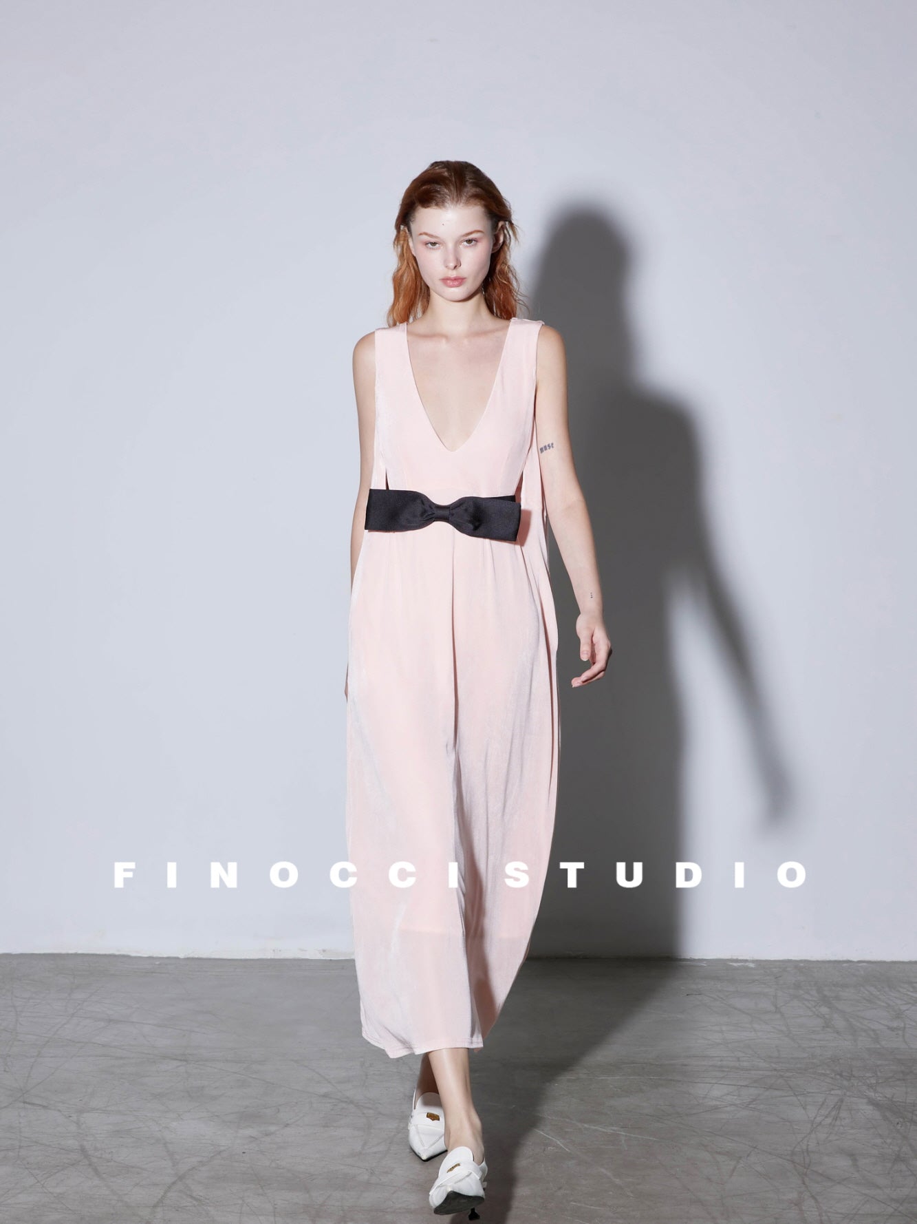 Pleated Maxi Dress