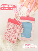 Cute Pink Card Holder